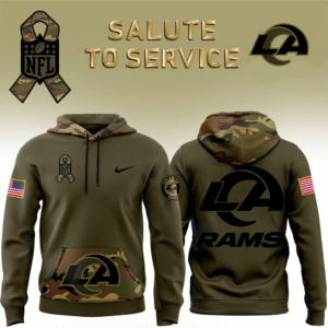 Los Angeles Rams Salute to Service Club Unisex Hoodie