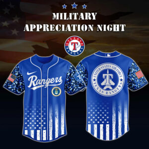 Texas Rangersx US Air Force Appreciation Special Edition Jersey