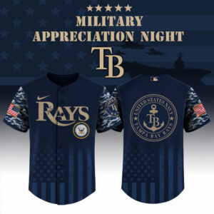 Tampa Bay Rays x US Navy Appreciation Special Edition Jersey