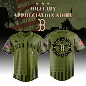 Boston Red Sox x US Army Appreciation Special Edition Jersey