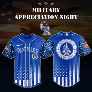 Colorado Rockies x US Air Force Appreciation Special Edition Jersey