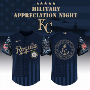 Kansas City Royals x US Navy Appreciation Special Edition Jersey