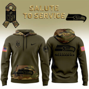 Seattle Seahawks Salute to Service Club Unisex Hoodie