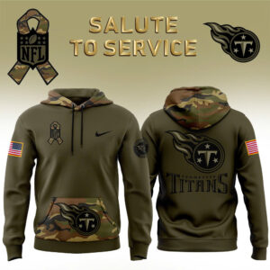 Tennessee Titans Salute to Service Club Unisex Hoodie