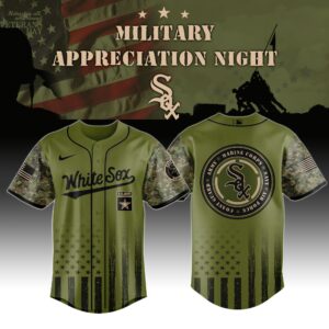 Chicago White Sox x Military Appreciation (Army, Navy, USAF, USMC, USCG) Special Edition Jersey