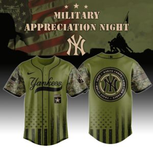 New York Yankees x Military Appreciation (Army, Navy, USAF, USMC, USCG) Special Edition Jersey
