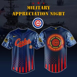 Chicago Cubs x US Marine Corps Appreciation Special Edition Jersey