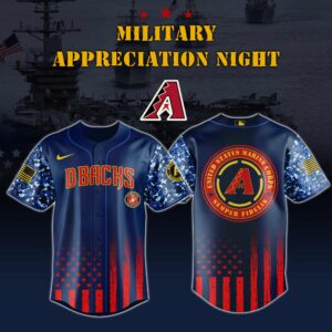 Arizona Diamondbacks x US Marine Corps Appreciation Special Edition Jersey