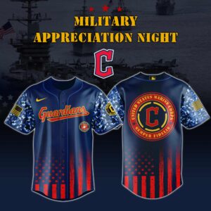 Cleveland Guardians x US Marine Corps Appreciation Special Edition Jersey