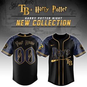 Tampa Bay Rays x Harry Potter Personalized Custom Jersey