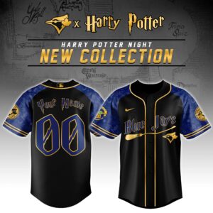 Toronto Blue Jays x Harry Potter Personalized Custom Jersey