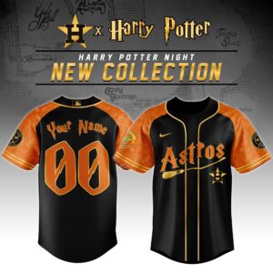 Houston Astros x Harry Potter Personalized Custom Jersey