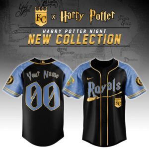 Kansas City Royals x Harry Potter Personalized Custom Jersey