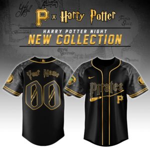 Pittsburgh Pirates x Harry Potter Personalized Custom Jersey