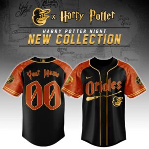 Baltimore Orioles x Harry Potter Personalized Custom Jersey