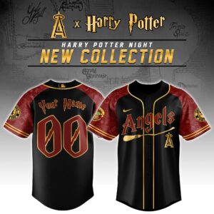 Los Angeles Angels x Harry Potter Personalized Custom Jersey