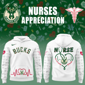 Milwaukee Bucks x Nurses Appreciation Unisex Hoodie