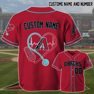 Arizona Diamondbacks x Nurses Appreciation Personalized Custom Jersey
