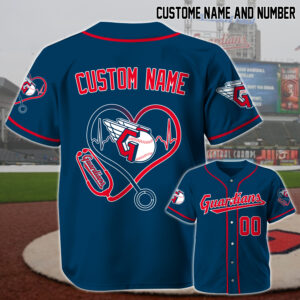 Cleveland Guardians x Nurses Appreciation Personalized Custom Jersey