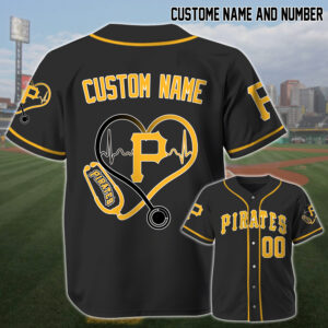 Pittsburgh Pirates x Nurses Appreciation Personalized Custom Jersey