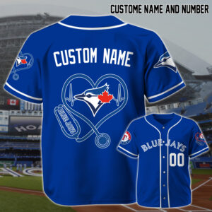 Toronto Blue Jays x Nurses Appreciation Personalized Custom Jersey