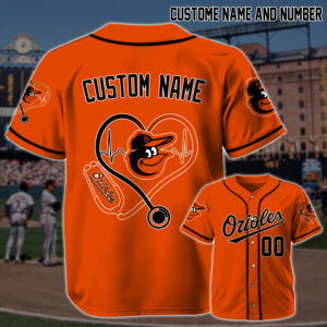 Baltimore Orioles x Nurses Appreciation Personalized Custom Jersey