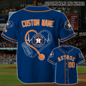 Houston Astros x Nurses Appreciation Personalized Custom Jersey