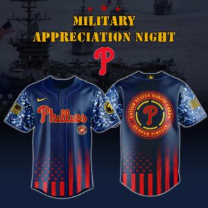 Philadelphia Phillies x US Marine Corps Appreciation Special Edition Jersey