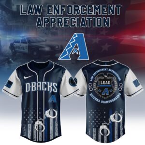 Arizona Diamondbacks x Law Enforcement Appreciation Special Edition Jersey