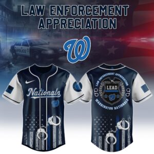 Washington Nationals x Law Enforcement Appreciation Special Edition Jersey