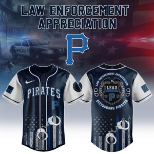 Pittsburgh Pirates x Law Enforcement Appreciation Special Edition Jersey