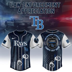 Tampa Bay Rays x Law Enforcement Appreciation Special Edition Jersey