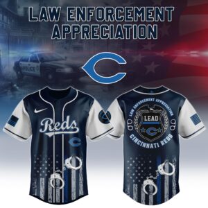 Cincinnati Reds x Law Enforcement Appreciation Special Edition Jersey