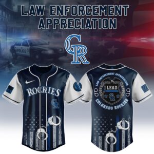 Colorado Rockies x Law Enforcement Appreciation Special Edition Jersey