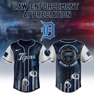Detroit Tigers x Law Enforcement Appreciation Special Edition Jersey