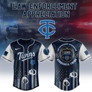 Minnesota Twins x Law Enforcement Appreciation Special Edition Jersey