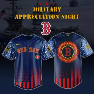Boston Red Sox x US Marine Corps Appreciation Special Edition Jersey