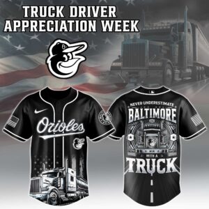 Baltimore Orioles x Nation Truck Driver Appreciation Special Edition Jersey