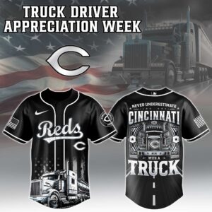 Cincinnati Reds x Nation Truck Driver Appreciation Special Edition Jersey