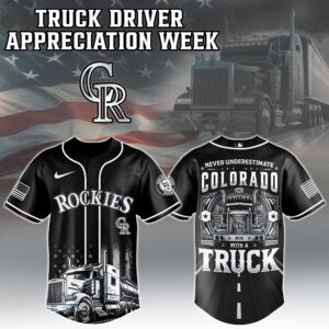 Colorado Rockies x Nation Truck Driver Appreciation Special Edition Jersey