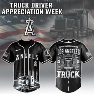 Los Angeles Angels x Nation Truck Driver Appreciation Special Edition Jersey