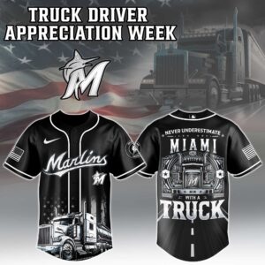 Miami Marlins x Nation Truck Driver Appreciation Special Edition Jersey