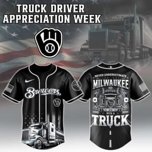 Milwaukee Brewers x Nation Truck Driver Appreciation Special Edition Jersey