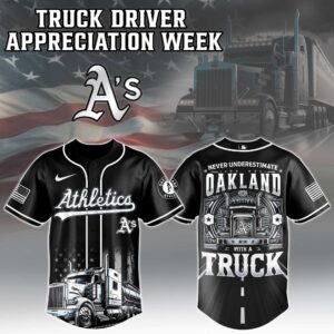 Oakland Athletics x Nation Truck Driver Appreciation Special Edition Jersey