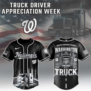 Washington Nationals x Nation Truck Driver Appreciation Special Edition Jersey