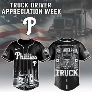 Philadelphia Phillies x Nation Truck Driver Appreciation Special Edition Jersey
