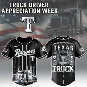Texas Rangers x Nation Truck Driver Appreciation Special Edition Jersey