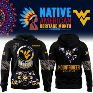West Virginia Mountaineers x Native American Heritage Unisex Hoodie