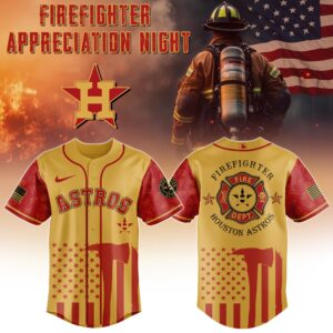 Houston Astros x Firefighter Appreciation Special Edition Jersey