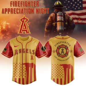 Los Angeles Angels x Firefighter Appreciation Special Edition Jersey